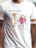 Real love cotton T-shirt – Cute heart key and lock design – men t-shirt, women t-shirt, unisex t-shirt