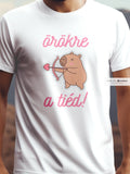 Love cotton T-shirt – Cute bear with bow and arrow graphic – men t-shirt, women t-shirt, unisex t-shirt
