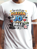 Igazán jó pali pamut póló – vicces férfiaknak szóló minta – férfi póló, unisex póló, magyar minta, vicces póló