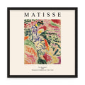 Matisse: 'La Japonaise' fali kép – fúrásmentes, öntapadós képkeret, 20x20 cm - fekete keret
